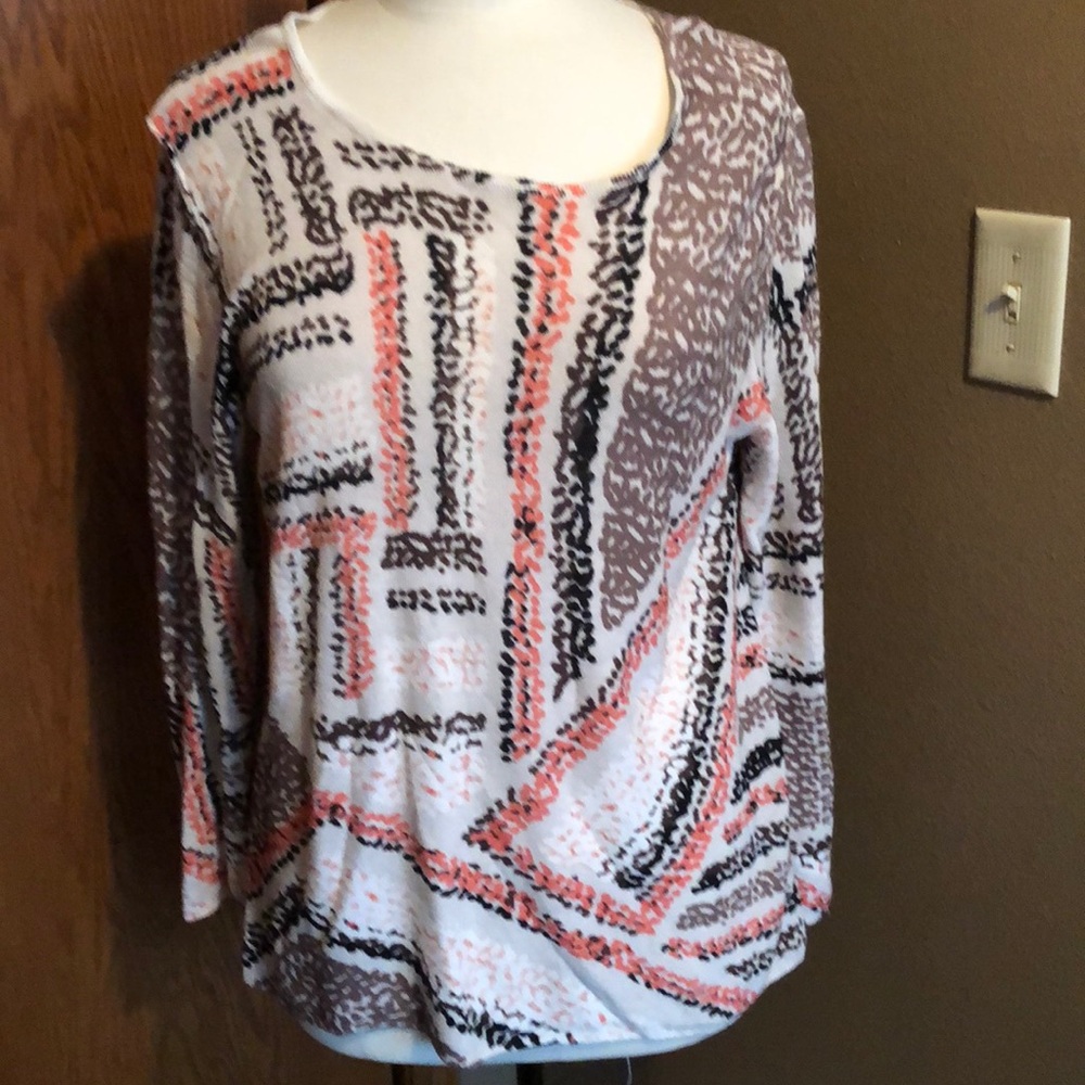 Multi colored sweater